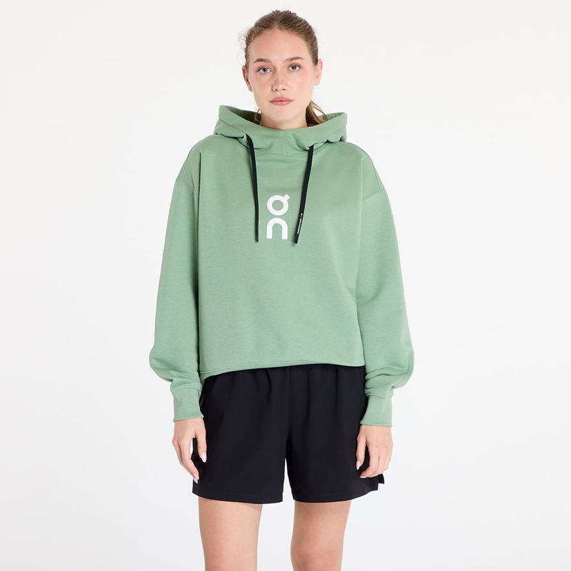 Sweatshirt On Running On Club Hoodie Fern S Grön | 1WE10042522