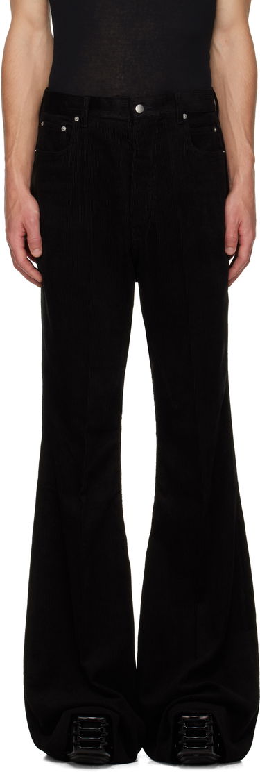 Byxor Rick Owens Concordians Bolan Bootcut Trousers Svart | RU02E1335 MLC9, 0