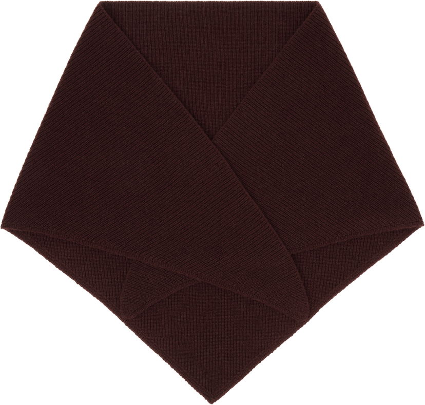 Halsduk &Daughter &Daughter Cashmere Foulard Scarf Brun | HKN03941