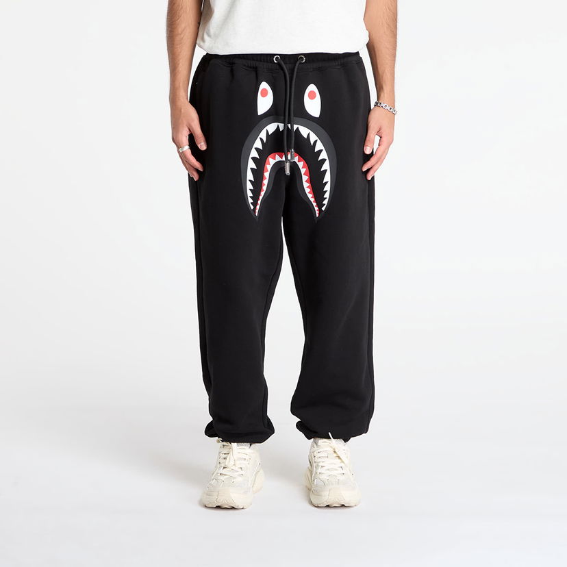 Träningsbyxor BAPE Shark Relaxed Fit Sweat Pants XXL Svart | 001PTL801321MBLK