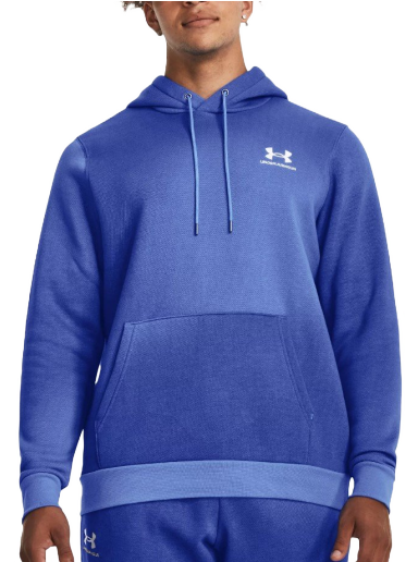 Sweatshirt Under Armour UA Essential Flc Novelty Mörkblå | 1381214-400