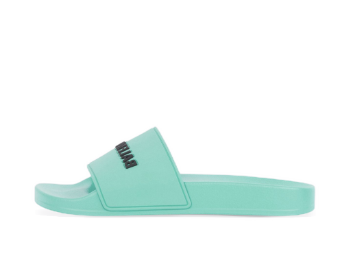 Sneakers och skor Balenciaga Pool Slide Turkos | 565547W1S803410