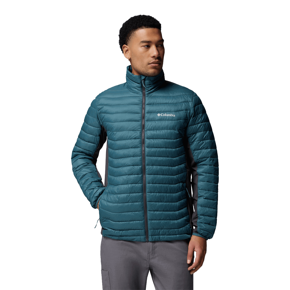 Pufferjacka Columbia Powder Pass™ Hybrid Jacket Turkos | 2134141429, 0