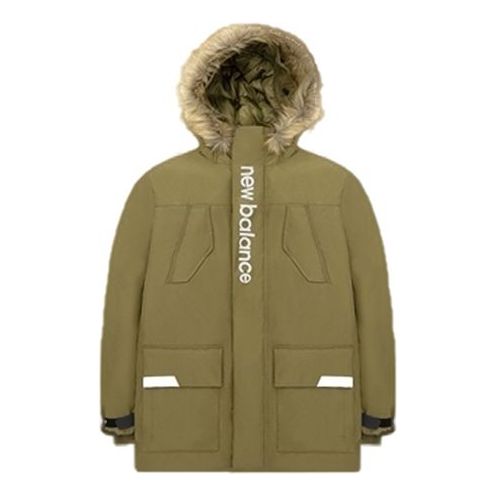 Parkas New Balance Parka Jacket Grön | AMJ04356-OV