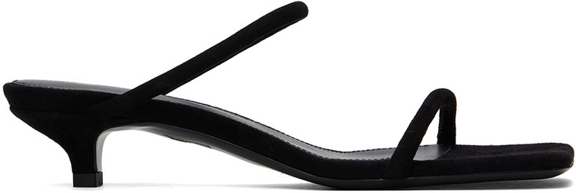 Tillbehör TOTEME TOTEME 'The Minimalist' Heeled Sandals Svart | 243-WAS2065-LE0012