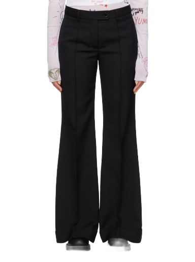 Byxor Acne Studios Flared Trousers Svart | AK0684-