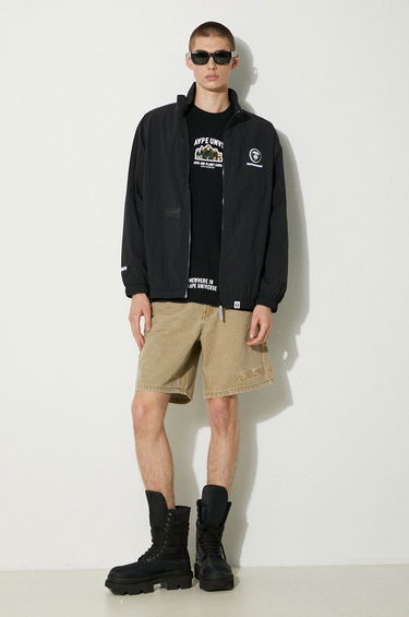 Vindjacka AAPE by A Bathing Ape AAPE Oversize Track Jacket AAPLJM7640XXM Svart | AAPLJM7640XXM, 1