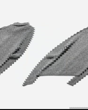 Sweater Dries Van Noten Cropped Wool Cardigan Grå | 252-021225-2709 804, 0