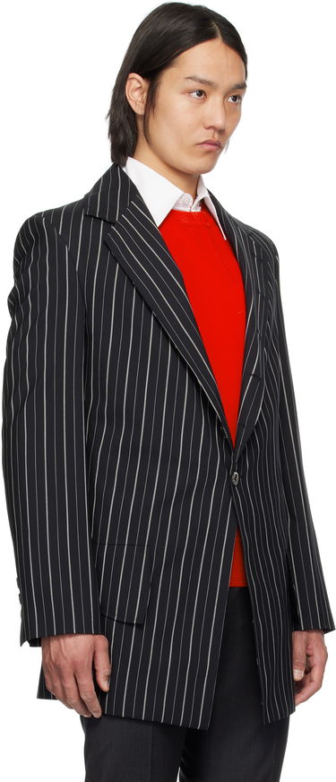 Jacka Vivienne Westwood Vivienne Westwood Pinstripe DL Blazer Svart | 2301001Y-W0123-, 1