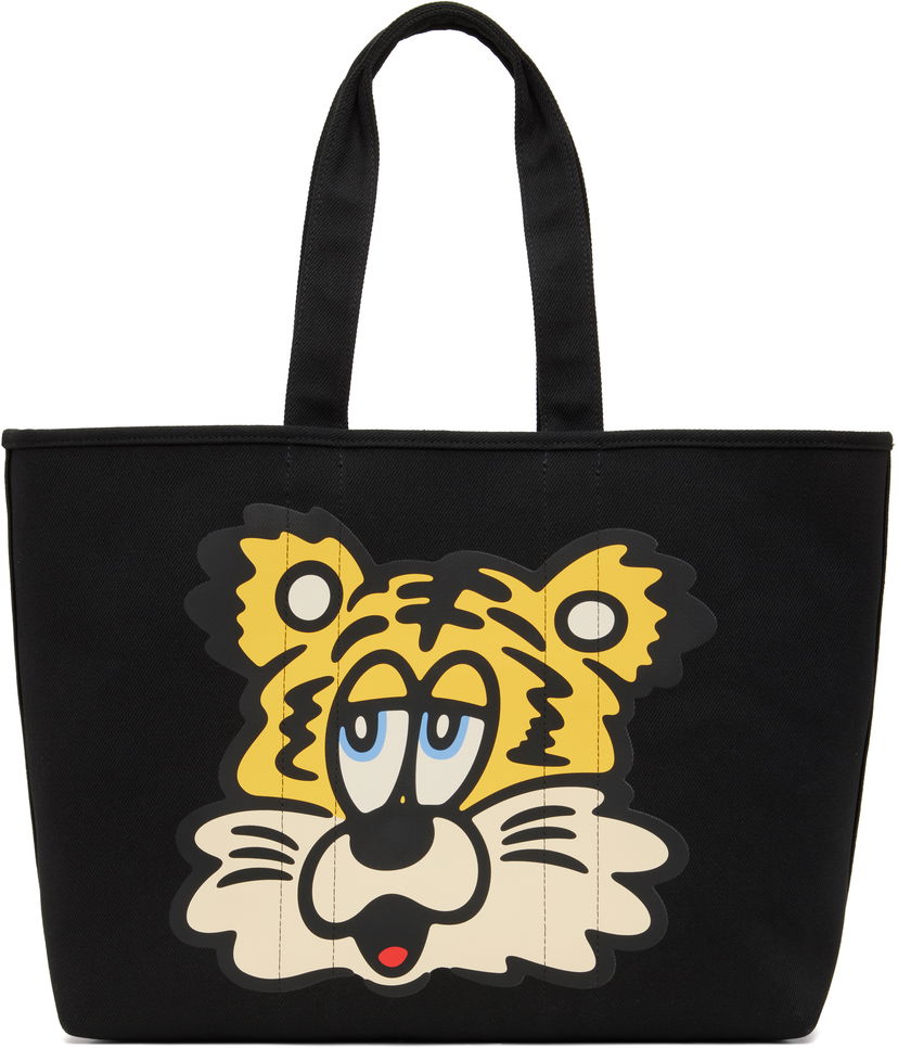 Tygpåse KENZO Kenzo Paris VERDY Edition Market Large Reversible Tote Svart | FF58SA911F35