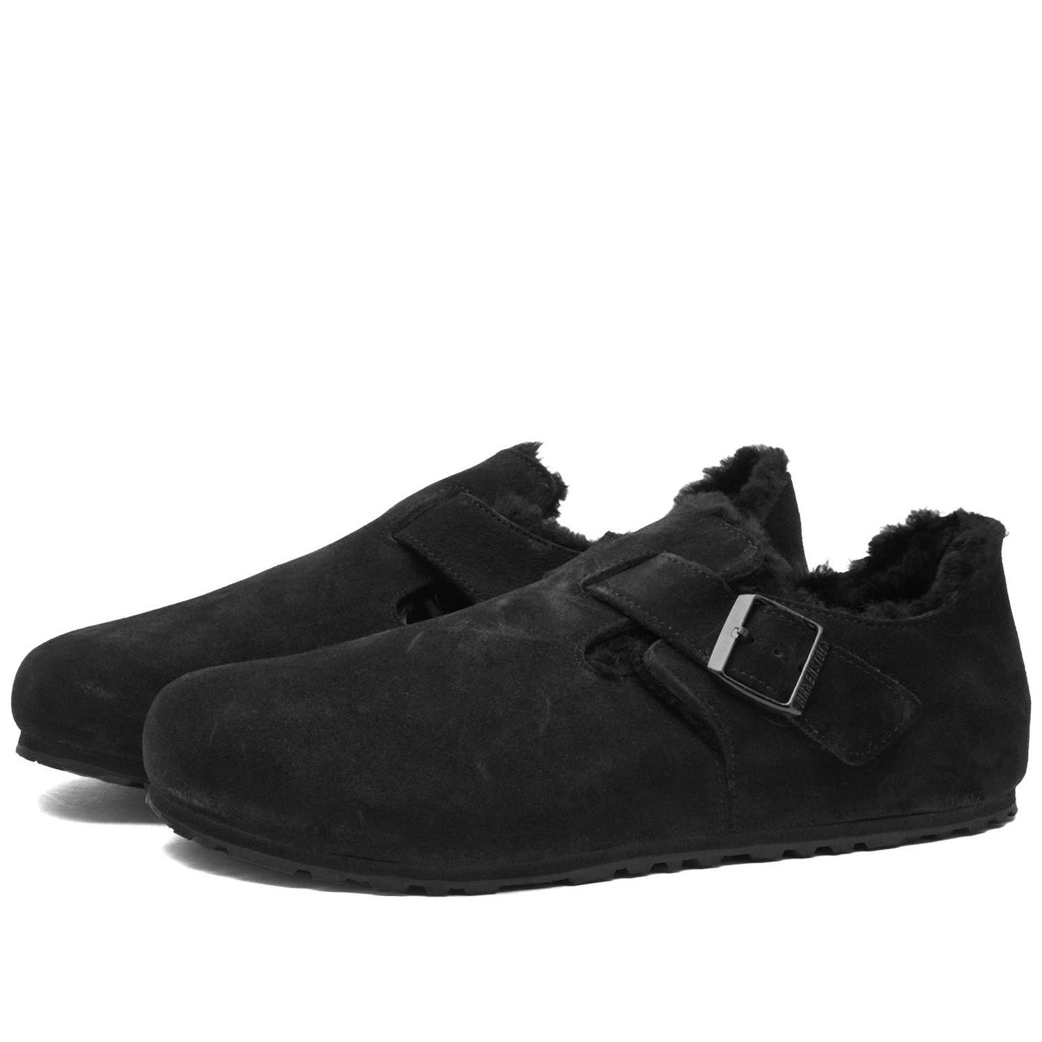 Sneakers och skor Birkenstock London Shearling Black Suede Svart | 1014960, 0