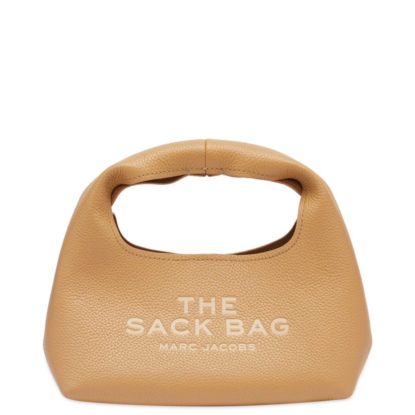 Handväska Marc Jacobs Marc Jacobs Mini Sack Bag Beige | 2F3HSH020H01-100