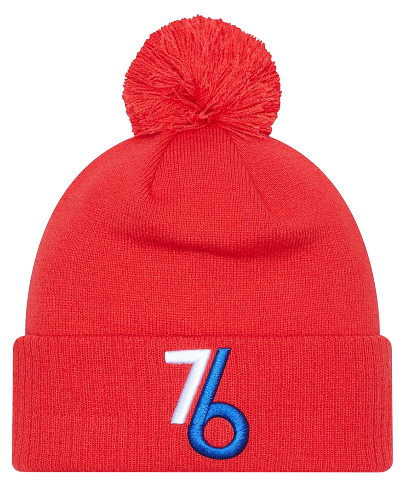Mössa New Era New Era Philadelphia 76ers City Beanie Röd | 60294718-60294718