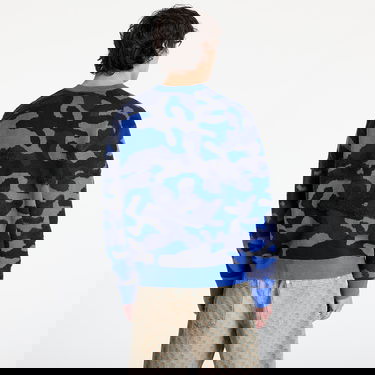 Sweater Dime DIME Camo Chenille Knit Sweater Blå | DIME2SP254MAR, 3