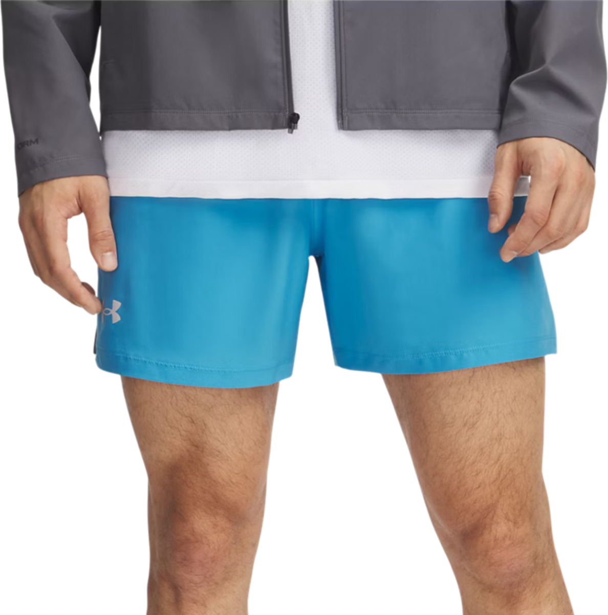 Shorts Under Armour UA Launch 5" Running Shorts Blå | 1382617-452, 0