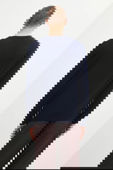 Sweater Paul Smith Paul Smith Cashmere Sweater Mörkblå | M1R.278Y.N02497, 2