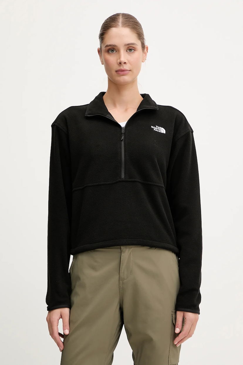 Sweatshirt The North Face Quarter-Zip Fleece Pullover Svart | NF0A8D2CJK31