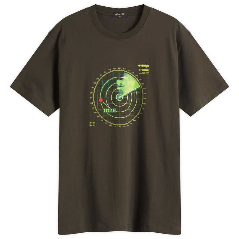 T-shirt Dime Dime Radar Graphic Tee Grön | DIMESP2557BLK