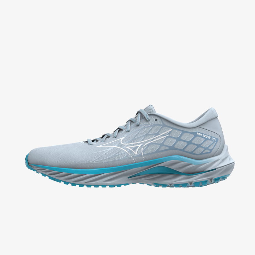 Löpning Mizuno Wave Inspire 20 Blå | J1GD244471