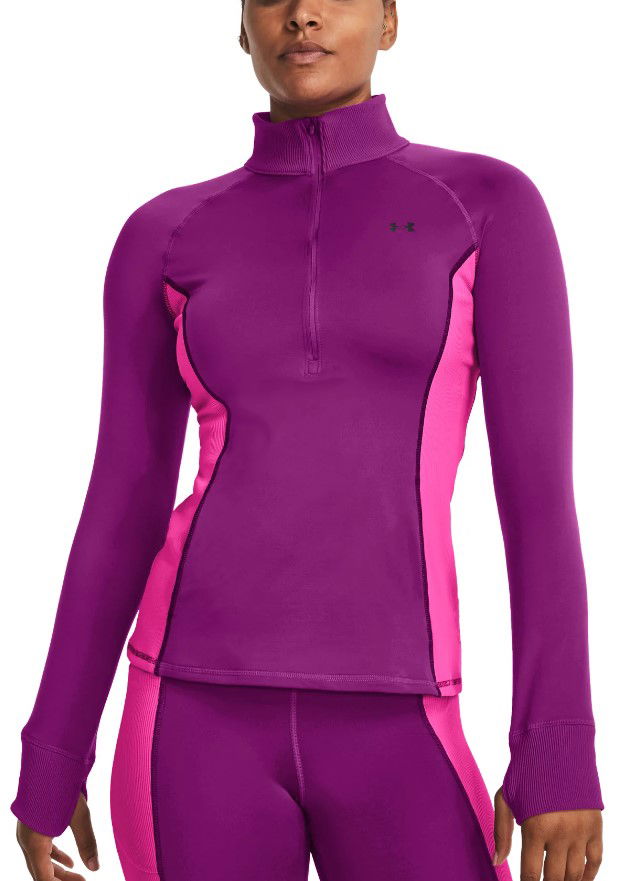 Kläder Under Armour Train CW 1/2 Zip Purpur | 1379886-573