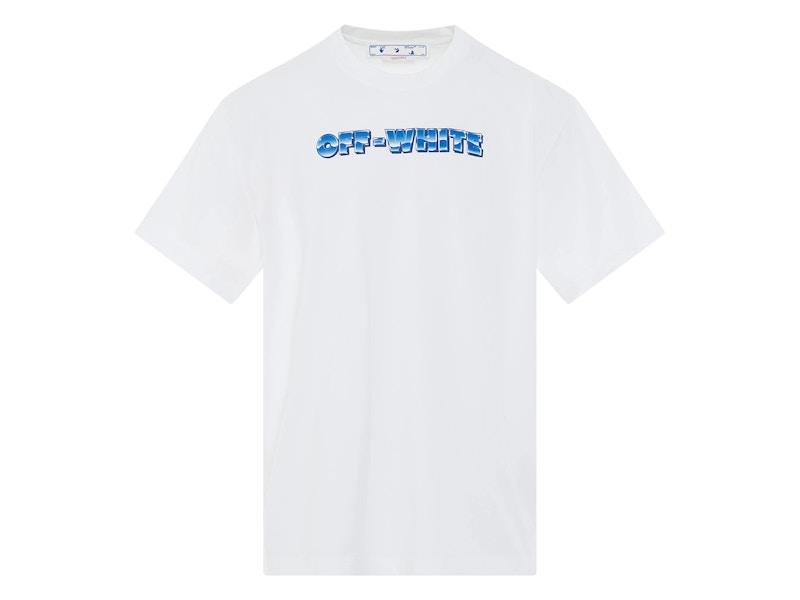 T-shirt Off-White Metal Arrows T-Shirt Vit | OMAA038S22JER0040139