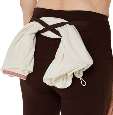 Damasker Asics Asics Nagino Run Adjustable Tight Leggings Brun | 2012d137-200, 4