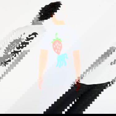 T-shirt OBEY Obey Strawberry Graphic T-Shirt Vit | 165264054-WHT, 2