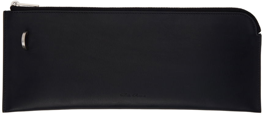Plånbok Rick Owens Black Invite Wallet Svart | RA02D0515 LGE, 0