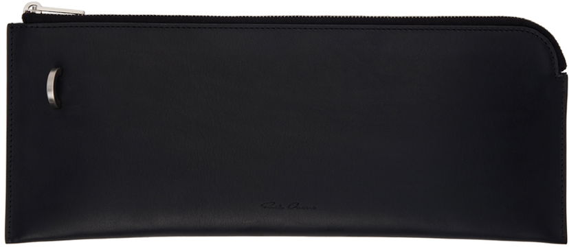 Plånbok Rick Owens Black Invite Wallet Svart | RA02D0515 LGE