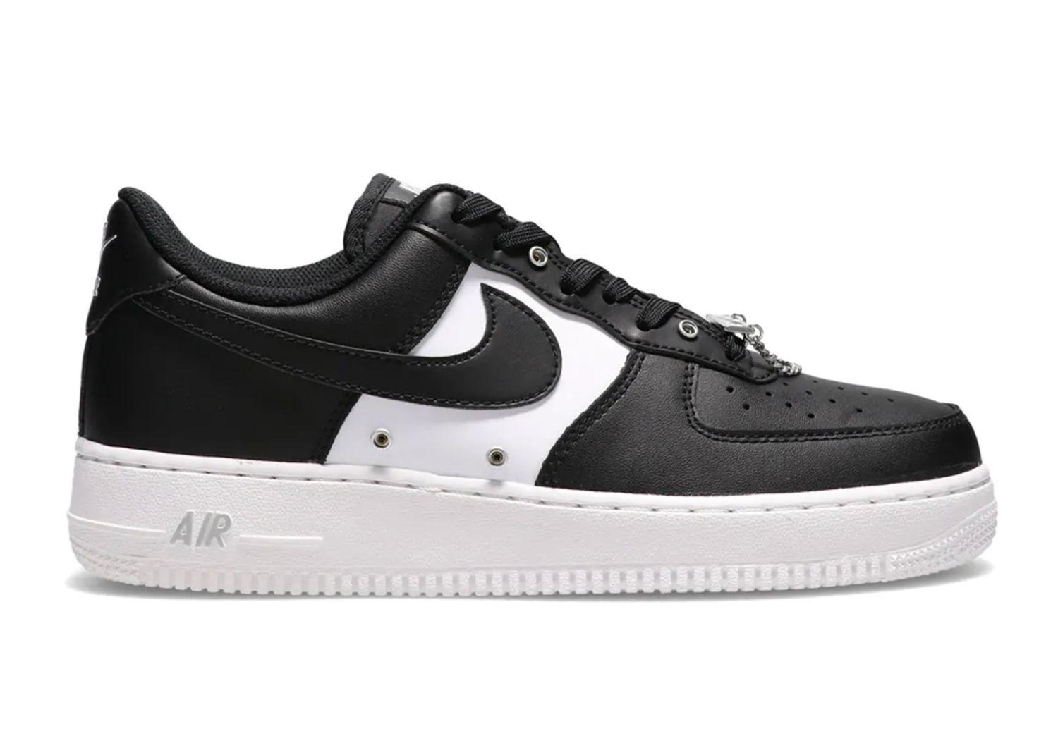 Sneakers och skor Nike Air Force 1 Low '07 PRM Black White Metallic Silver Svart | DA8571-001, 0
