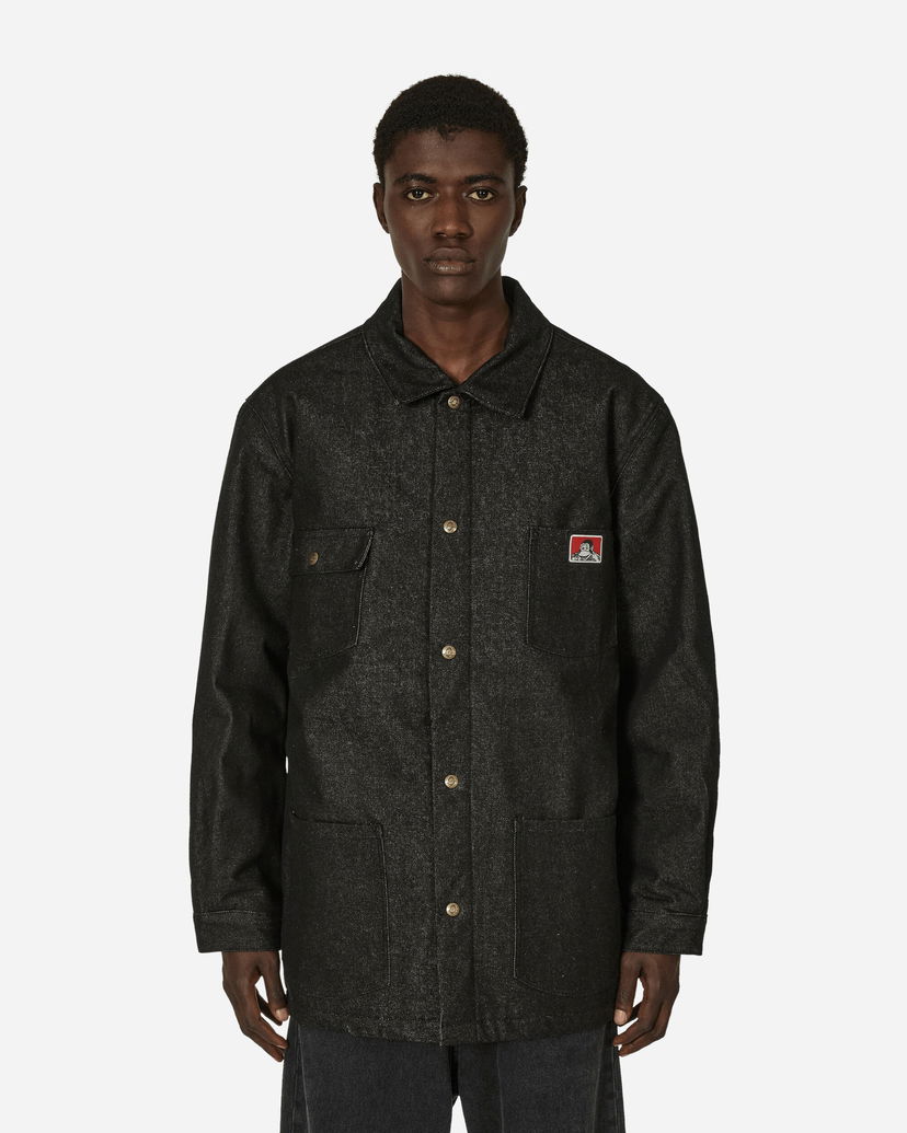 Jacka Ben Davis Denim Chore Jacket Svart | BEN395 001