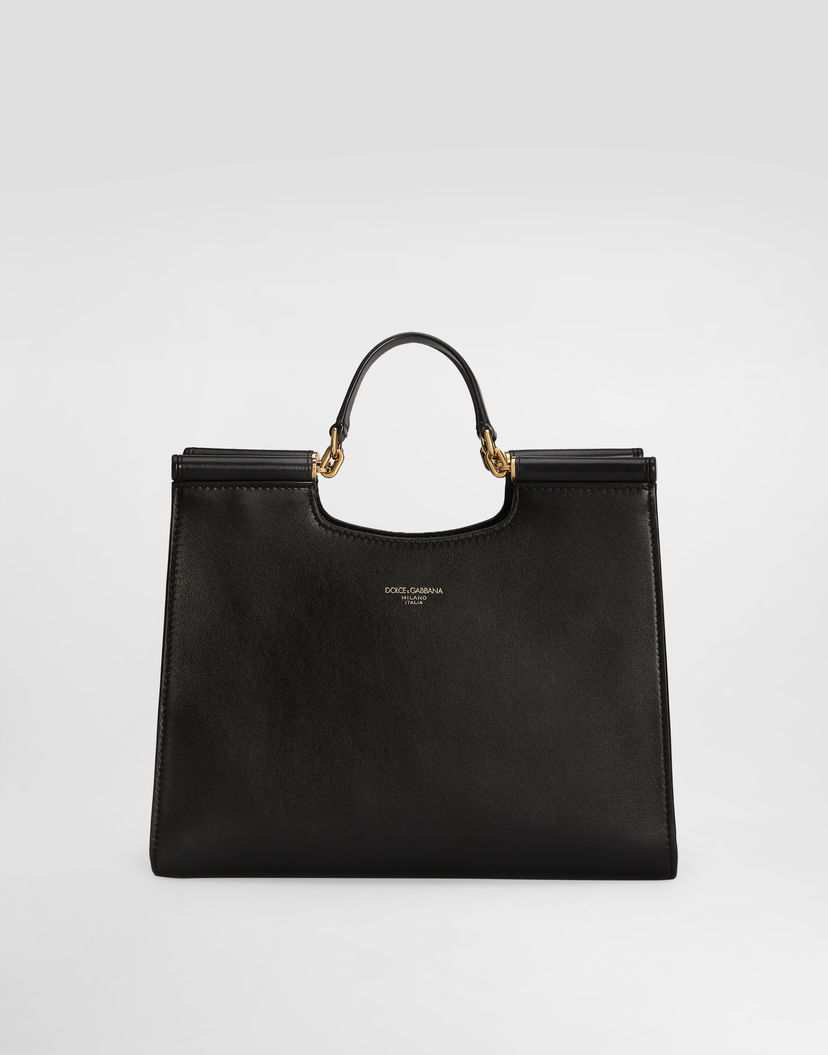Handväska Dolce & Gabbana Small Shopper Tote Bag Svart | BB7728B732180999