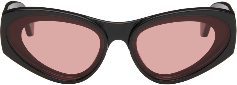 Solglasögon Loewe Paula's Ibiza Goggle Cat-Eye Sunglasses Svart | LW40171UW6201V 192337236112
