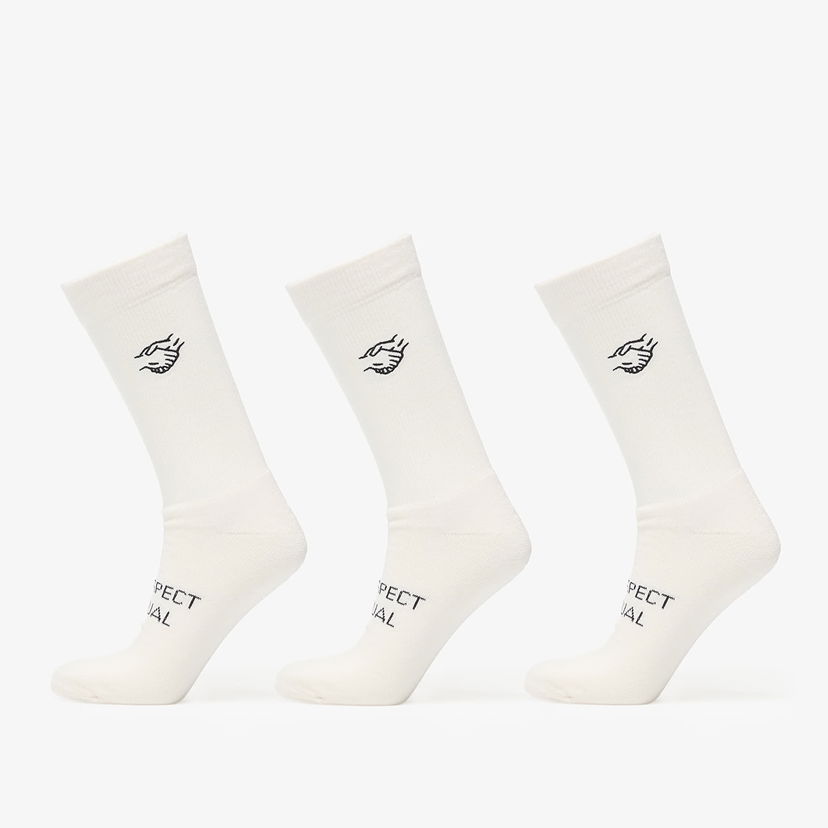 Strumpor adidas Originals Consortium Socks 3-Pack Vit | JY8313