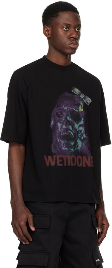 T-shirt We11done We11done Graphic Print T-Shirt Svart | WD-TT1-24-743-U-BK, 1