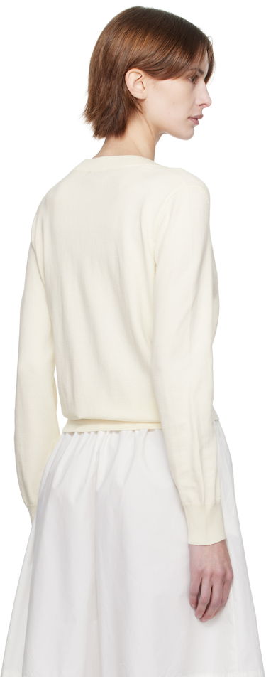 Sweater A.P.C. A.P.C. Berangere Cardigan Vit | COGDK-F22318, 2