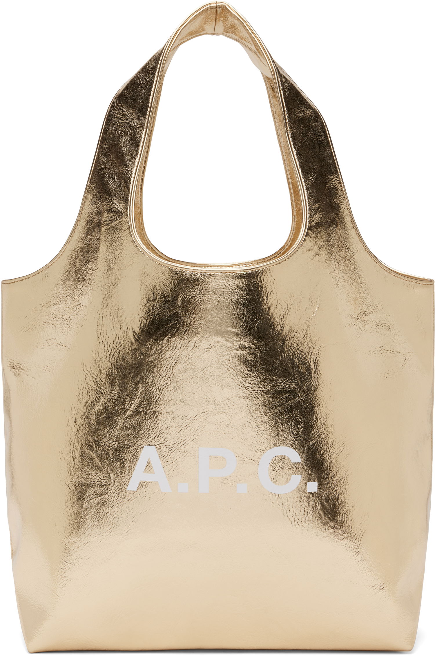 Tygpåse A.P.C. A.P.C. Ninon Tote Bag Metallisk | PUABZ-M61565, 0