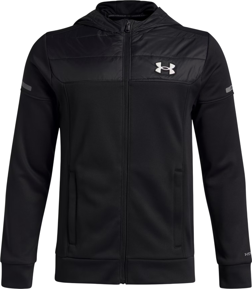 Sweatshirt Under Armour Armour Flc Pro Utility FZ Full Zip Svart | 6008898-001