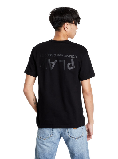 T-shirt Comme des Garçons PLAY T-Shirt Svart | AZT188 Black