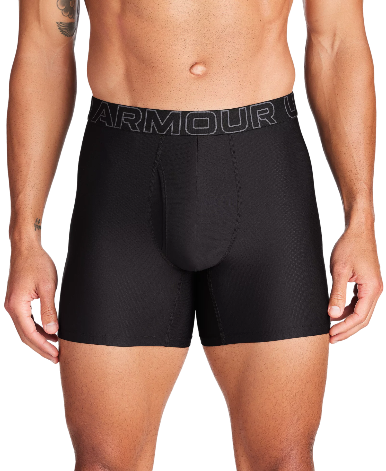 Boxare Under Armour Performance Tech™ Mesh 6" 3P Svart | 1383884-001, 0