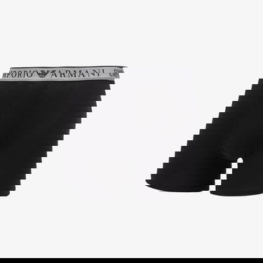 Boxare Emporio Armani EA7 Bottom Trunk 2-Pack Black/ Black Svart | EM000255AF10776MC108, 3