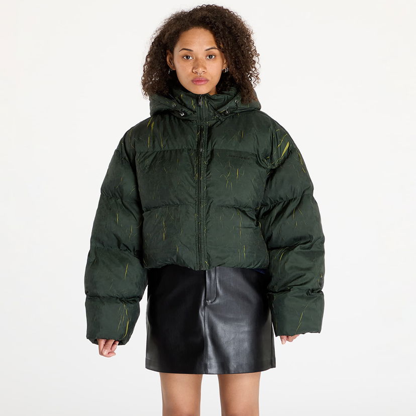 Pufferjacka DAILY PAPER Jorja Puffer Jacket Cardamon Green Grön | 2421058