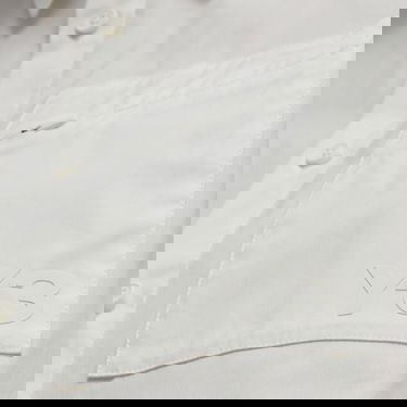 Skjorta Y-3 Classic Chest Logo Button-Down Shirt Vit | HB1696, 6