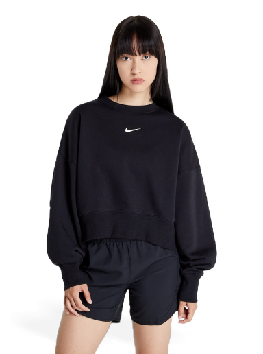 Sweatshirt Nike Phoenix FleeceOversized Crewneck Svart | DQ5761-010