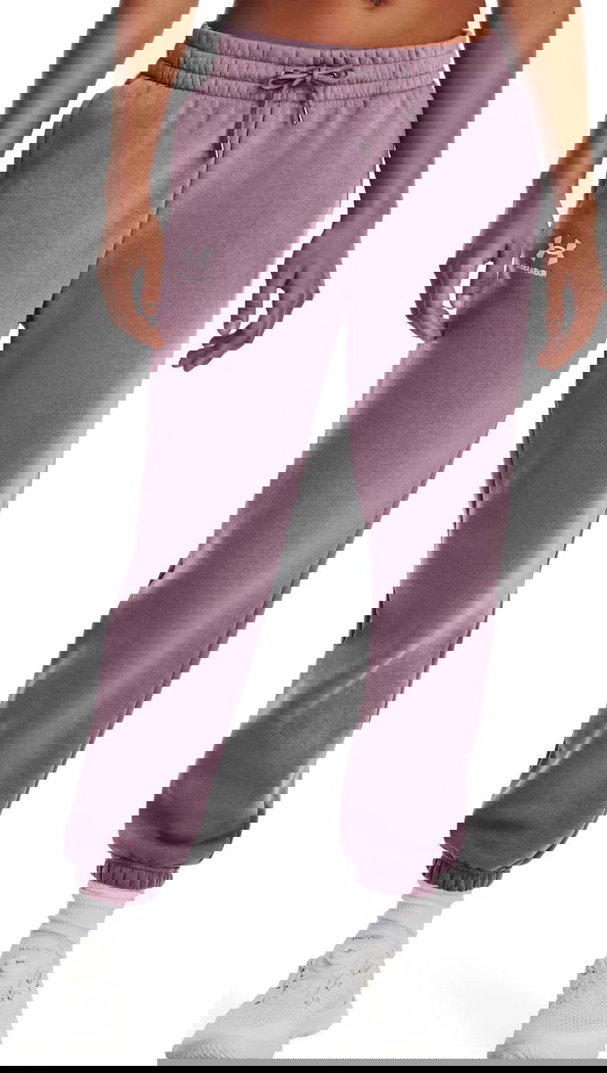 Träningsbyxor Under Armour Essential Purpur | 1373034-500, 0