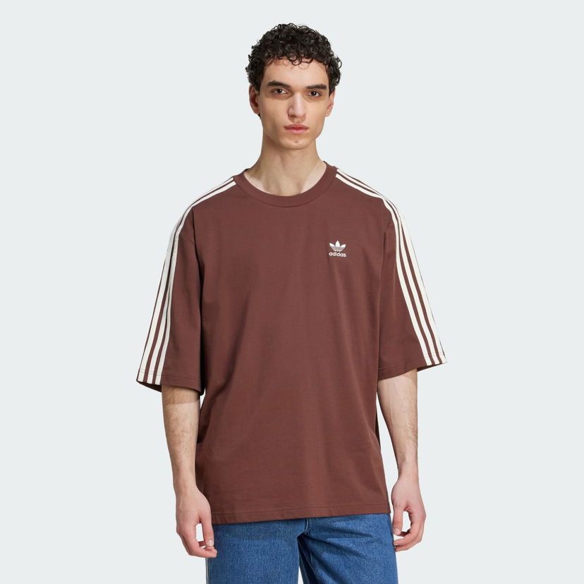 T-shirt adidas Performance Adicolor Oversized T-Shirt Brun | KA0476