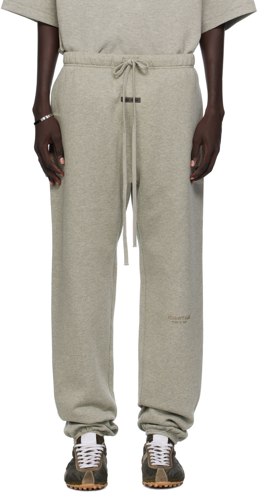Träningsbyxor Fear of God ESSENTIALS Vintage Fleece Sweatpants Grå | 130SP258045F