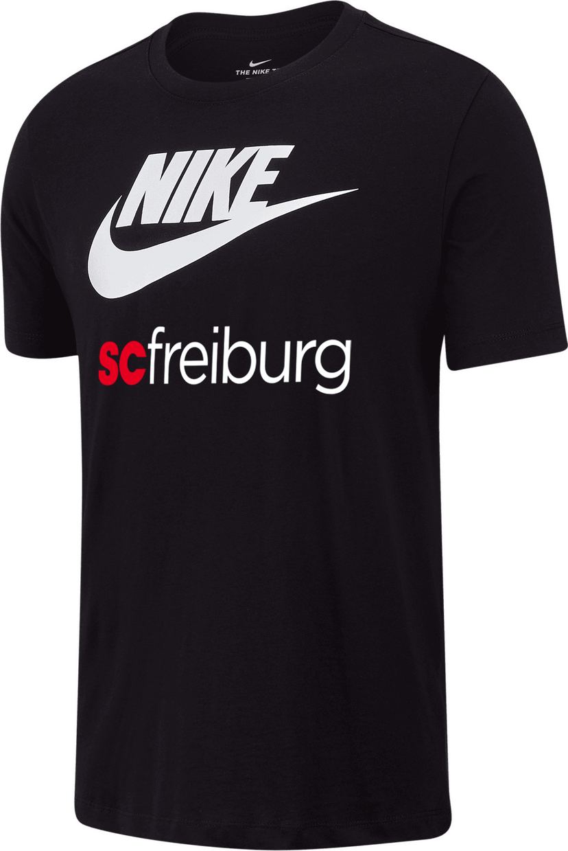 T-shirt Nike Nike SC Freiburg Futura T-Shirt Svart | 6scfar5004-010