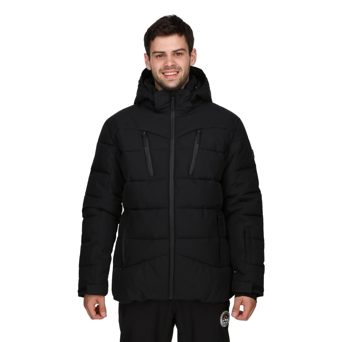 Pufferjacka Ellesse NOA Hooded Puffer Jacket Svart | ELA233M512-01, 0