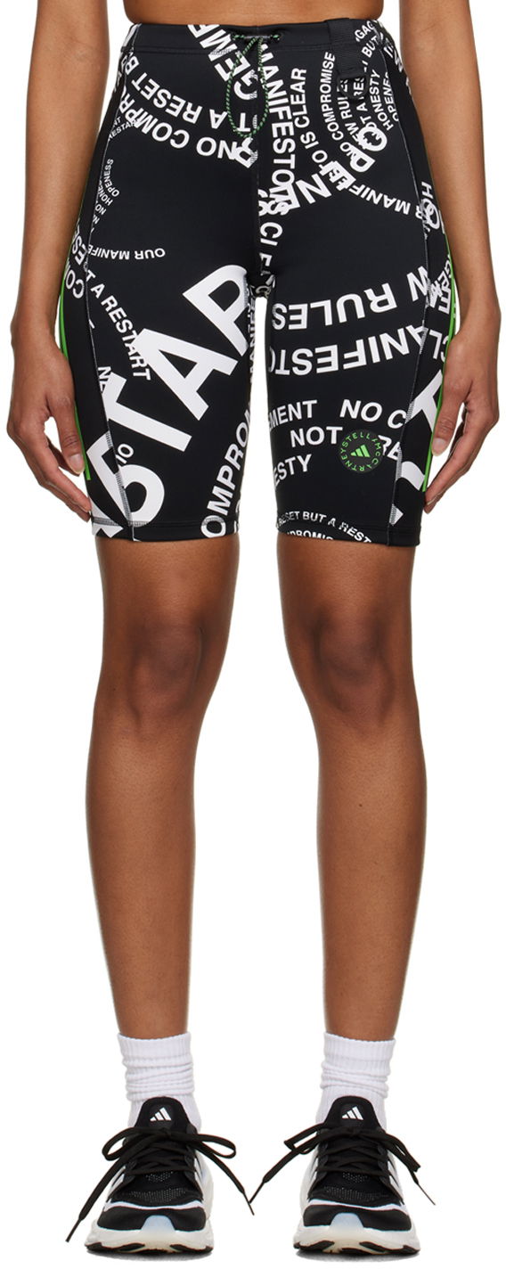 Shorts adidas Performance Stella McCartney x Black TrueCasuals Shorts Svart | HR4402